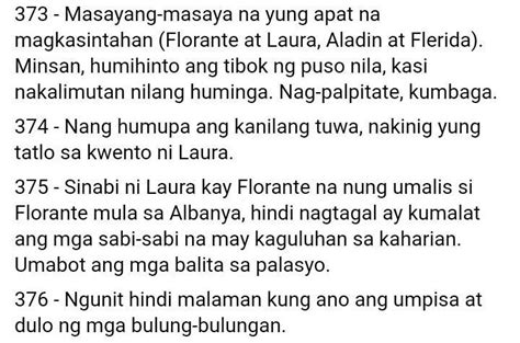 Florante At Lauranoli Me Tangere El Filibusterismo Ang Pinaikling