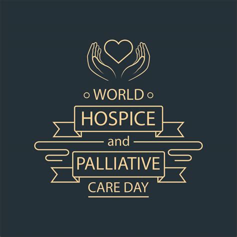 World Hospice And Palliative Care Day Poster 1313794 Vector Art At Vecteezy
