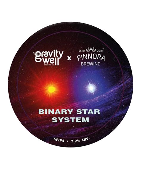 Binary Star System 72 Neipa Collab Pinnora Brewing