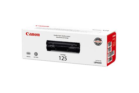 The canon mf3010 toner cartridges hold only black printer toner. Canon Cartridge 125 | Canon Online Store|Canon Online Store