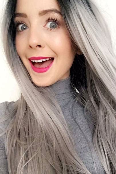 Grey Hair Colours Celebrities With Silver Grey Hair Dye Glamour Uk