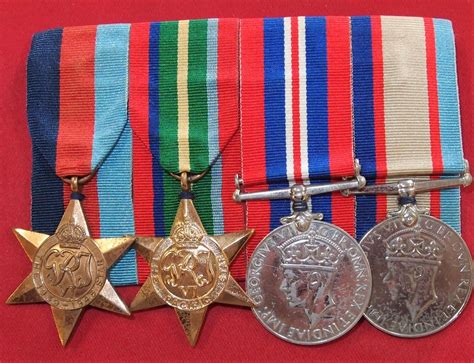 Named Ww2 War Medals Australian Army Provost Nx101342 Athol Wicks