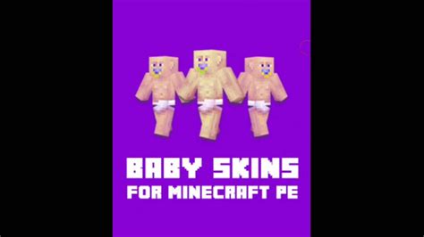 Baby Skins For Minecraft Pe Youtube
