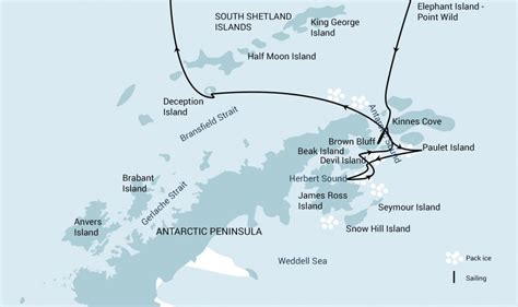 Antarctica Elephant Island Weddell Sea Antarctic Polar Expeditions