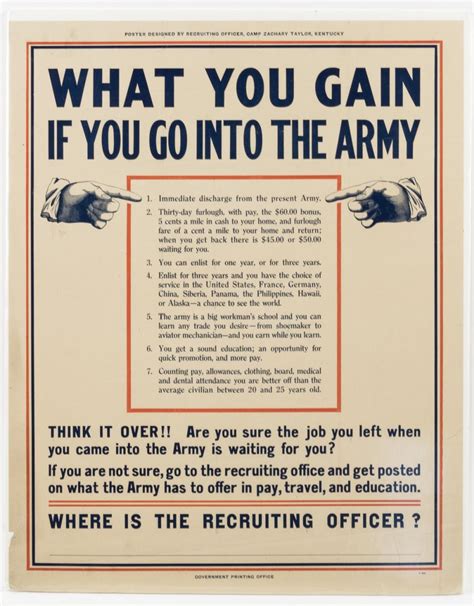 Lot Us Army Recruiting Posters 2