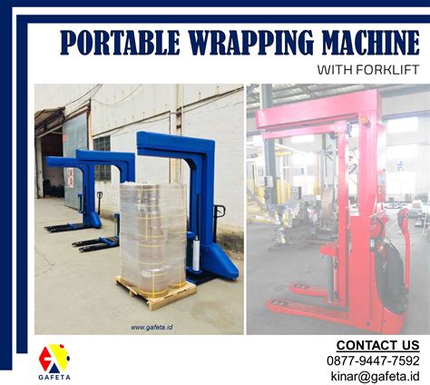 Mesin Pallet Wrapping Dengan Forklift Gamsahada Perfecta