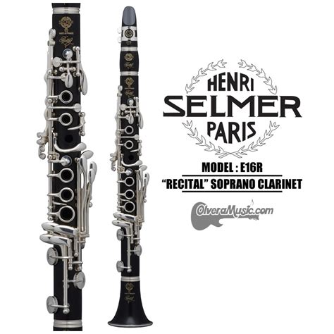 Selmer Paris Recital Professional Wood Eb Soprano Clarinet Olvera Music