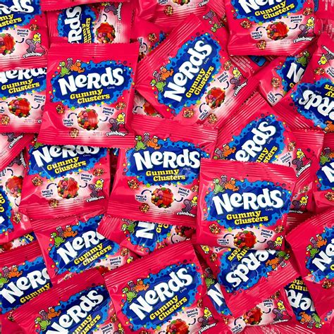 Nerds Gummy Clusters Rainbow Candy Fruit Flavored Bulk Pack 2 Pounds