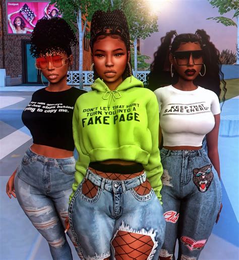 It works with all body types and all body sizes. Proud Black Simmer | Sims mods, Sims, Sims 4 body mods