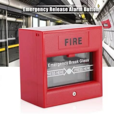 Break Glass Fire Alarm Break Glass Call Point Fire Alarm Manual Call