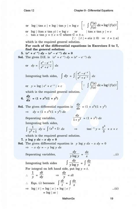 Ncert Solutions For Class 12 Maths Chapter 9 Exercise 94 Mathongo