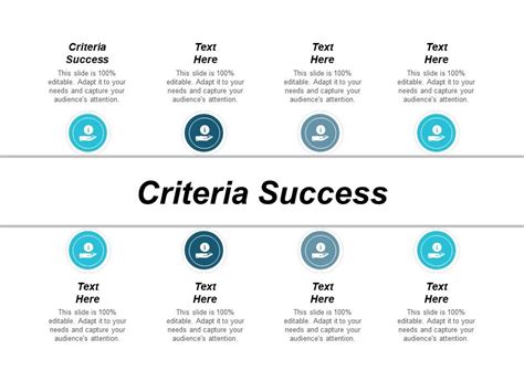 Criteria Success Ppt Powerpoint Presentation Slides Show Cpb