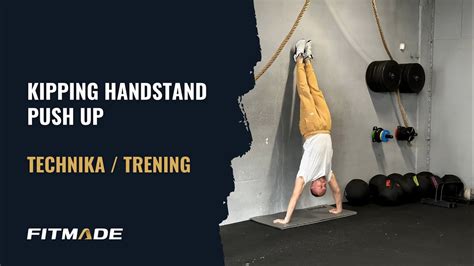 Kipping Handstand Push Up Ćwiczenie Prawidłowa Technika Jak
