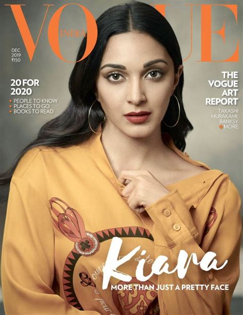Kiara Advani Vogue India Cover December 2019 Issue Vogue India