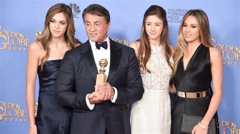 Sylvester stallone is busy promoting his upcoming movie. Sylvester Stallone's Daughters Named 2017 Miss Golden ...