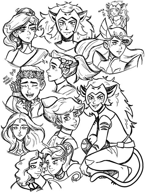 Finished it to hopefully be included in a top secret magazine article. Printable Netflix She Ra Coloring Pages - Worksheetpedia