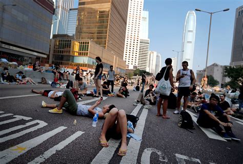 Hong Kong Protests In The Thick Of It