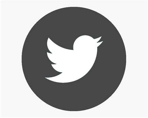 Facebook Twitter Icon Black And White