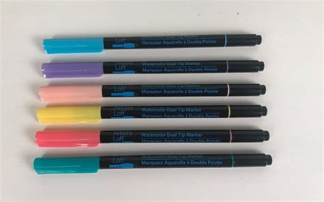 Artist S Loft Watercolor Dual Tip Marker Review Guide Craft Her Way