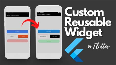 Create Custom Reusable Widget In Flutter In Depth Tutorial Youtube