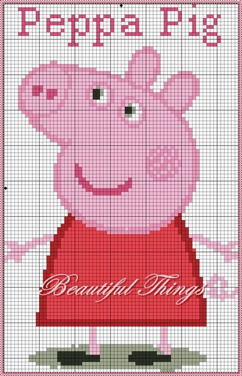 Pixel Art Peppa Pig 31 Idées Et Designs Pour Vous Inspirer En Images