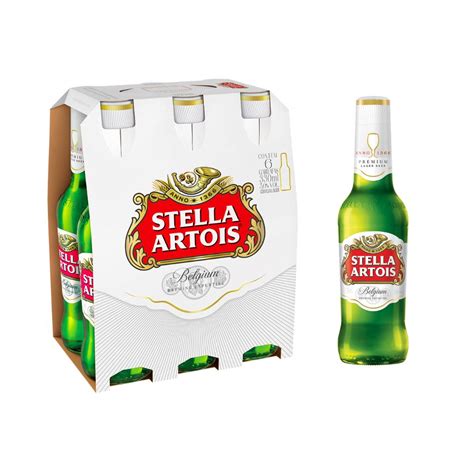 Cerveja Stella Artois 330ml Pack 6 Unidades Empório Da Cerveja