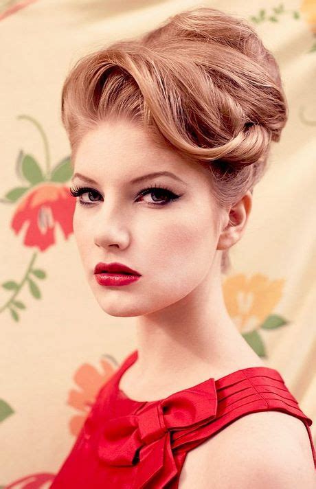 50s Updo Hairstyles For Long Hair Style And Beauty