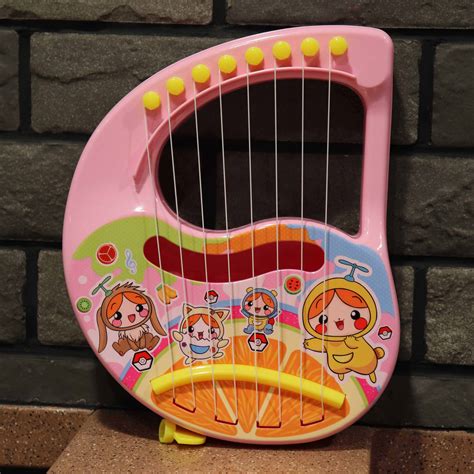 Mini Harp Music Instrument For Children Kid Loves Toys