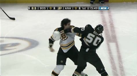 Adam Mcquaid Fights Troy Bodie Wslow Motion 1080p Hd 11310 Youtube