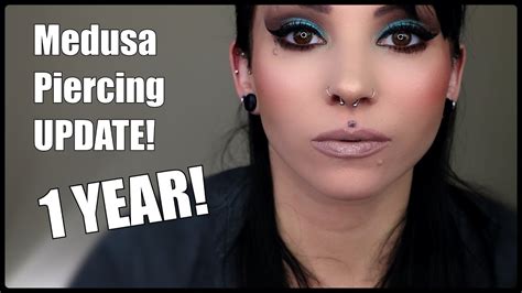 Medusa Piercing Update Year Very In Depth Youtube