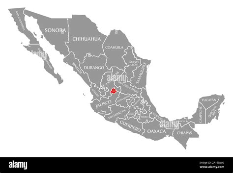 Mapa De Aguascalientes Mexico Imágenes Recortadas De Stock Alamy