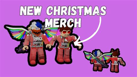 New Roblox Christmas Merch Is Here Youtube