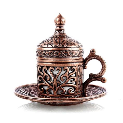 Authentic Ottoman Turkish Coffee Cup Handmade Turkish Coffee Cup