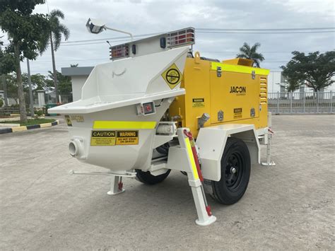S30 Trailer Mounted Concrete Pump Jacon Equipment