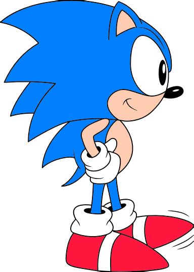 Image Classic Sonic Waitingpng Sonic News Network Fandom Powered