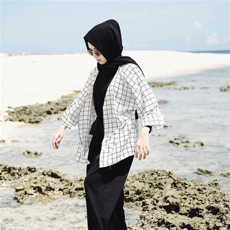 Baju Muslim Yang Cocok Untuk Ke Pantai Baju Muslim Muslim Cocok