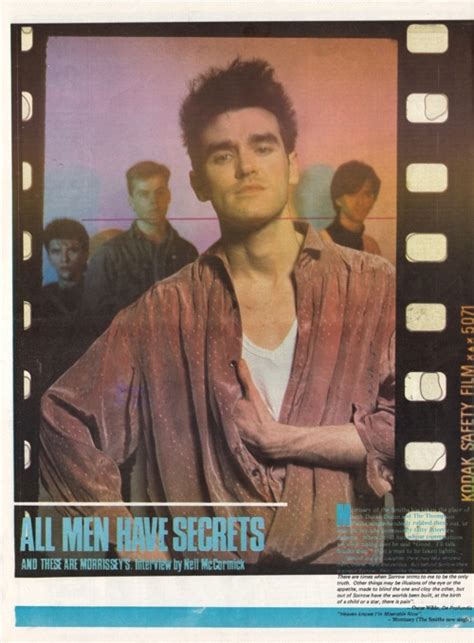 Anyone Have These Smiths Interview Scans Archive Morrissey Solo