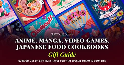 Anime Manga Video Games Japanese Food Cookbooks T Guide Yatta Tachi