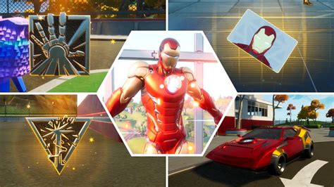 Tony stark is an marvel series outfit in fortnite: Iron Man Boss, Mythic Weapons & Vault Location Guide ...