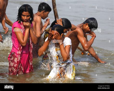 The Magh Mela Stock Photo Alamy