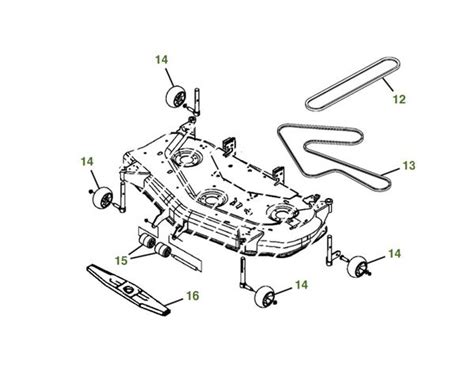 John Deere X500 Belt Diagram