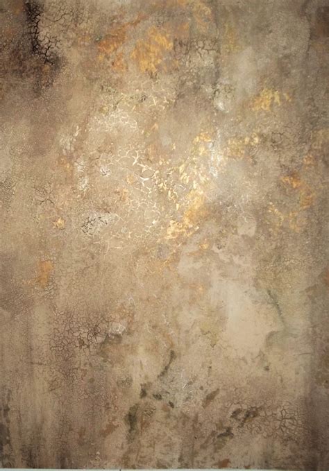Aged Plaster Over Gold Wall Painting Techniques Faux Painting Walls