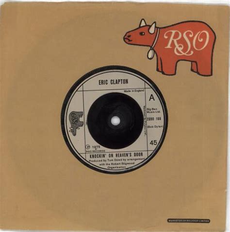 eric clapton knocking on heaven s door uk 7 vinyl single 7 inch record 45 146699