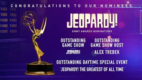 Jeopardy Wins At 2021 Daytime Emmy Awards Jbuzz