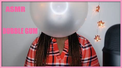 Asmr Bubbles Gum Chewing Blowing Popping Bubbles 14 Youtube