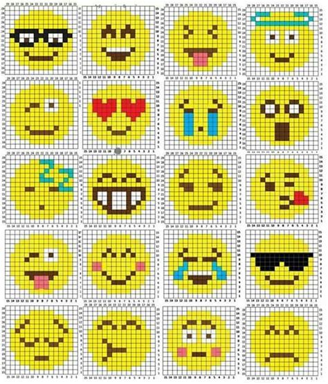 Pixel Art Facile Smiley Petit U33nvgnff76dym Pixel Smiley Face Images