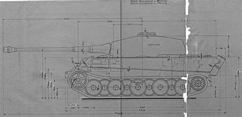 Tiger Ii Armour Stats Real Blueprint Info Heavy Tanks