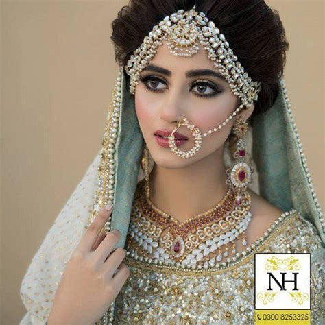bridal photoshoot sajal ali pakistani couture bridal photoshoot bridal jewelry bridal nose ring