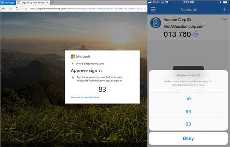 At times, it's frustrating to have. Passwordless sign-in with the Microsoft Authenticator app ...
