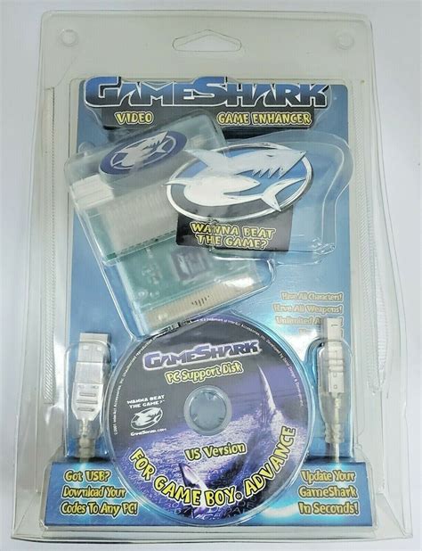 Nintendo Gameboy Advance GBA Gameshark Action Replay SEALED IN BOX pc